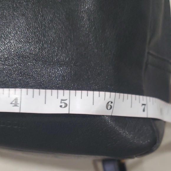 Fossil Midnight Black Backpack with Gold Accents - Picture 9 of 14